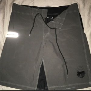 Gray workout shorts men’s size medium 34”